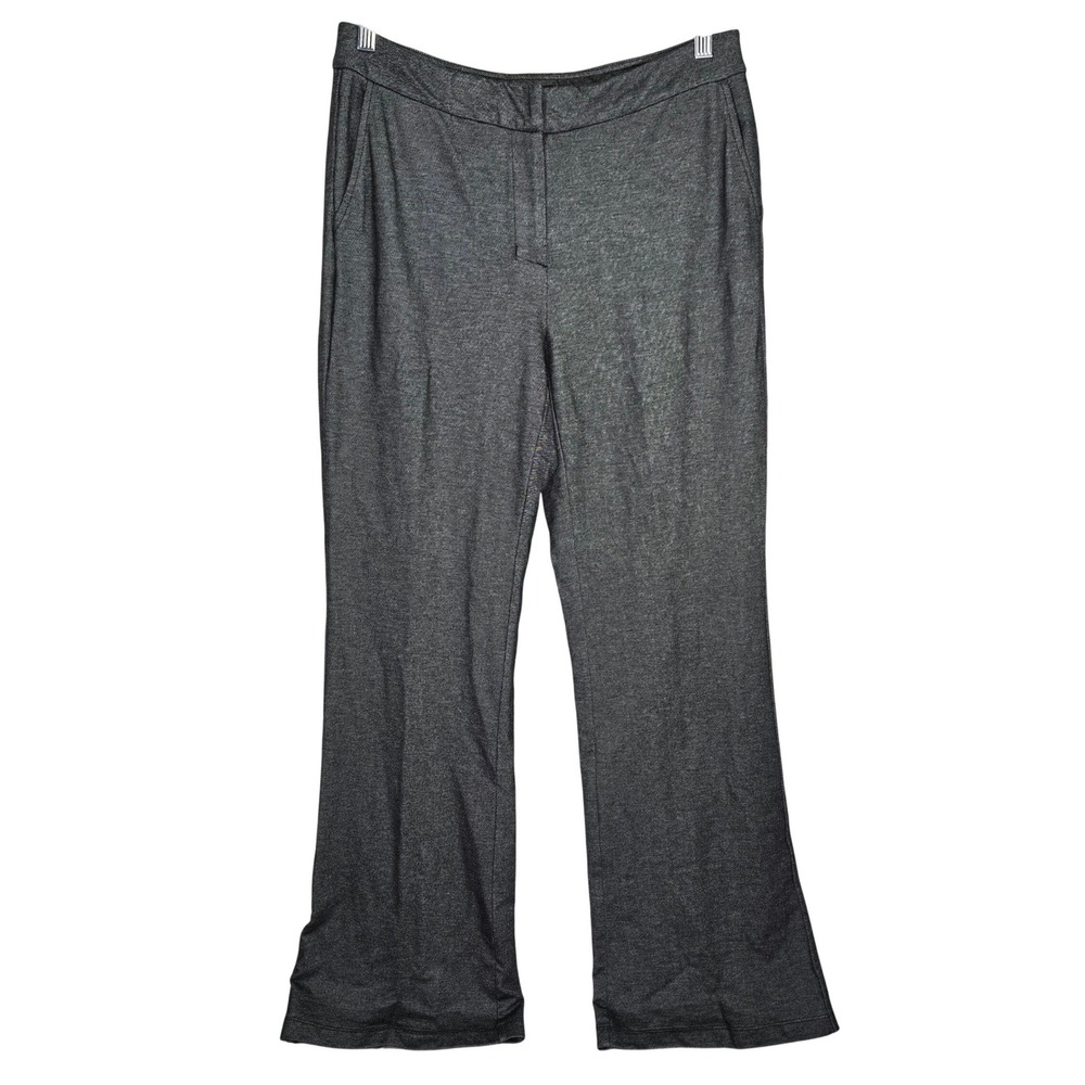 J.Jill Wearever Collection Trousers Womens Small Gray Knit Wide Leg Pants S